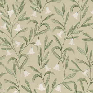 Bell Meadow Printed Cotton Fabric Hazel