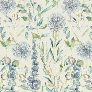 Carneum Printed Cotton Fabric (By The Metre) Capri Linen