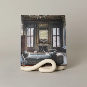 Lumbra Book Stand, Bone