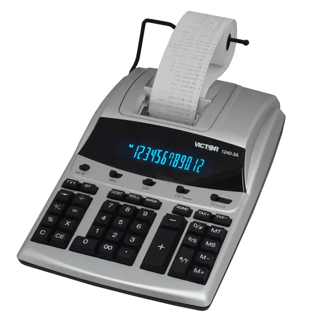 VICTOR® 12-Digit Heavy-Duty Commercial Printing Calculator - Image 3
