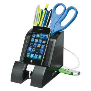 VICTOR® Smart Charge Pencil Cup™ with USB Hub